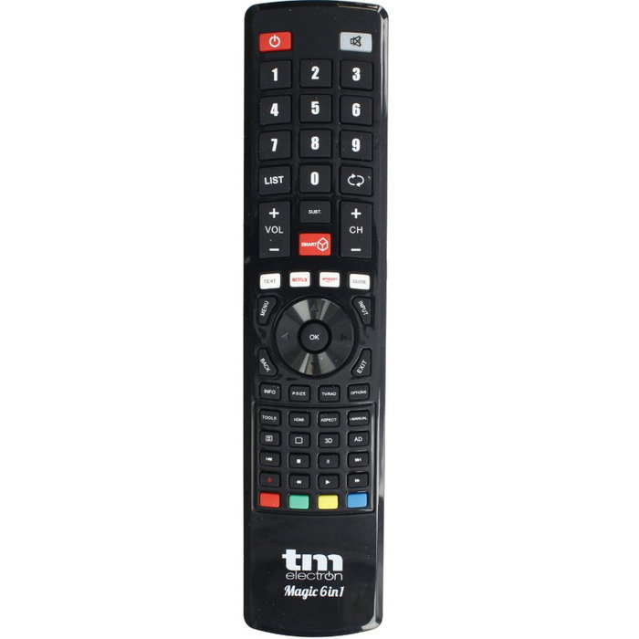 Tm Electron Mando Universal Magic 6 en 1 para TV Samsung LG Sony Panasonic Philips Hisense